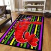 American Flag Mardi Gras Crawfish Funny Dabbing Rug Sport Decor Gift Floor Decor Living Room Carpet Rug Area Rug - fd9297f4b22a