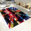 American Flag Van Rug Sport Decor Gift Floor Decor Living Room Carpet Rug Area Rug - b661fccee4c6