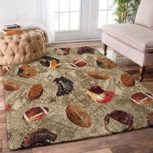 American Football 3 Rug Sport Decor Gift Floor Decor Living Room Carpet Rug Area Rug - 979b57aa394e