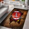 American Football Rug Sport Decor Gift Floor Decor Living Room Carpet Rug Area Rug - 75405f727c91