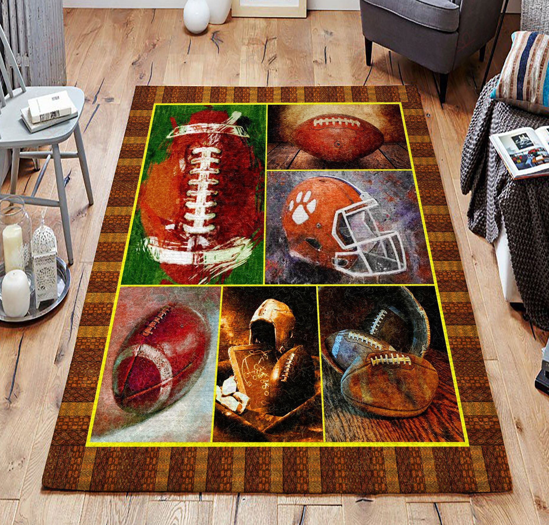 American Football Rug Sport Decor Gift Floor Decor Living Room Carpet Rug Area Rug - 3c18c06af67d American Football Rug Sport Decor Gift Floor Decor Living Room Carpet Rug Area Rug - 3c18c06af67d