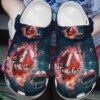 American Football Personalized Personalize Clog Custom Crocs Fashionstyle Comfortable For Women Men Kid Print 3D Fire