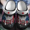 American Nurse Wings Crocs Clog Shoes 4Th Of July – Nurse Life Clog Independence Gift For Woman Man