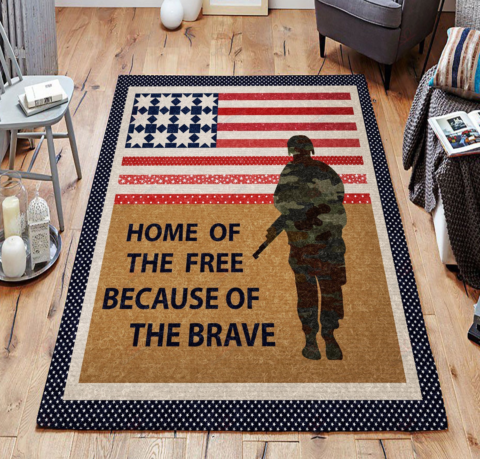 American Soldier Rug Sport Decor Gift Floor Decor Living Room Carpet Rug Area Rug - 4eab3c4d4d6b American Soldier Rug Sport Decor Gift Floor Decor Living Room Carpet Rug Area Rug - 4eab3c4d4d6b