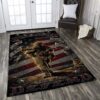 American Solider This Hell Defend Rug Sport Decor Gift Floor Decor Living Room Carpet Rug Area Rug - d8aad4053465