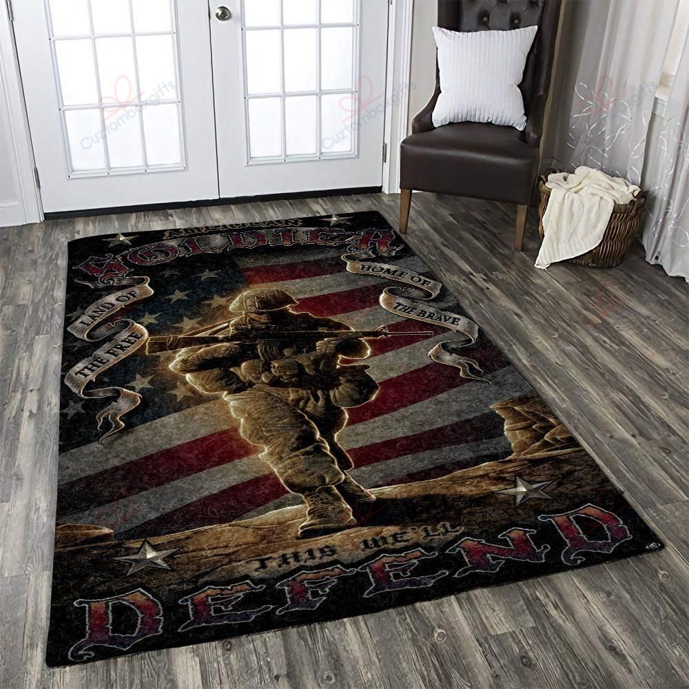 American Solider This Hell Defend Rug Sport Decor Gift Floor Decor Living Room Carpet Rug Area Rug - d8aad4053465 American Solider This Hell Defend Rug Sport Decor Gift Floor Decor Living Room Carpet Rug Area Rug - d8aad4053465