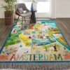 Amsterdam 1 Rug Sport Decor Gift Floor Decor Living Room Carpet Rug Area Rug - 4a71ae556e8f