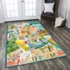 Amsterdam 1 Rug Sport Decor Gift Floor Decor Living Room Carpet Rug Area Rug - 246d73a12af0