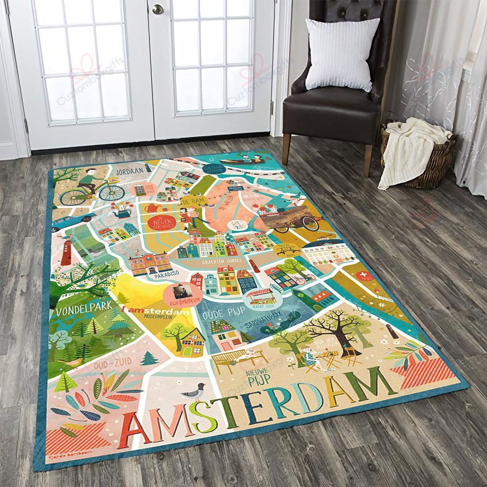 Amsterdam 1 Rug Sport Decor Gift Floor Decor Living Room Carpet Rug Area Rug - 246d73a12af0 Amsterdam 1 Rug Sport Decor Gift Floor Decor Living Room Carpet Rug Area Rug - 246d73a12af0