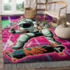 An Astronaut Is Playing Skateboarding Rug Sport Decor Gift Floor Decor Living Room Carpet Rug Area Rug - 8430b0164785