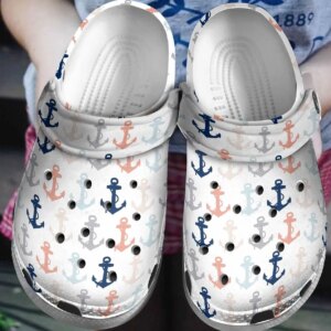 Anchor 3D Personalized Clog Custom Crocs Comfortablefashion Style Comfortable For Women Men Kid Print 3D