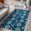 Anchor Pattern 1 Rug Sport Decor Gift Floor Decor Living Room Carpet Rug Area Rug - 57f39c4e89f7