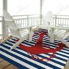 Anchor Pattern 1 Rug Sport Decor Gift Floor Decor Living Room Carpet Rug Area Rug - 1e34dce12a9a
