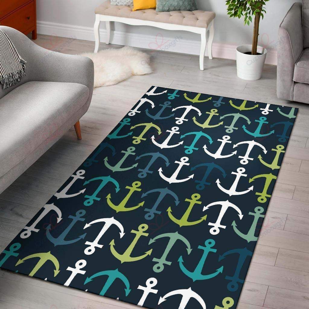 Anchor Pattern 3 Rug Sport Decor Gift Floor Decor Living Room Carpet Rug Area Rug - 545f41ba7c32 Anchor Pattern 3 Rug Sport Decor Gift Floor Decor Living Room Carpet Rug Area Rug - 545f41ba7c32