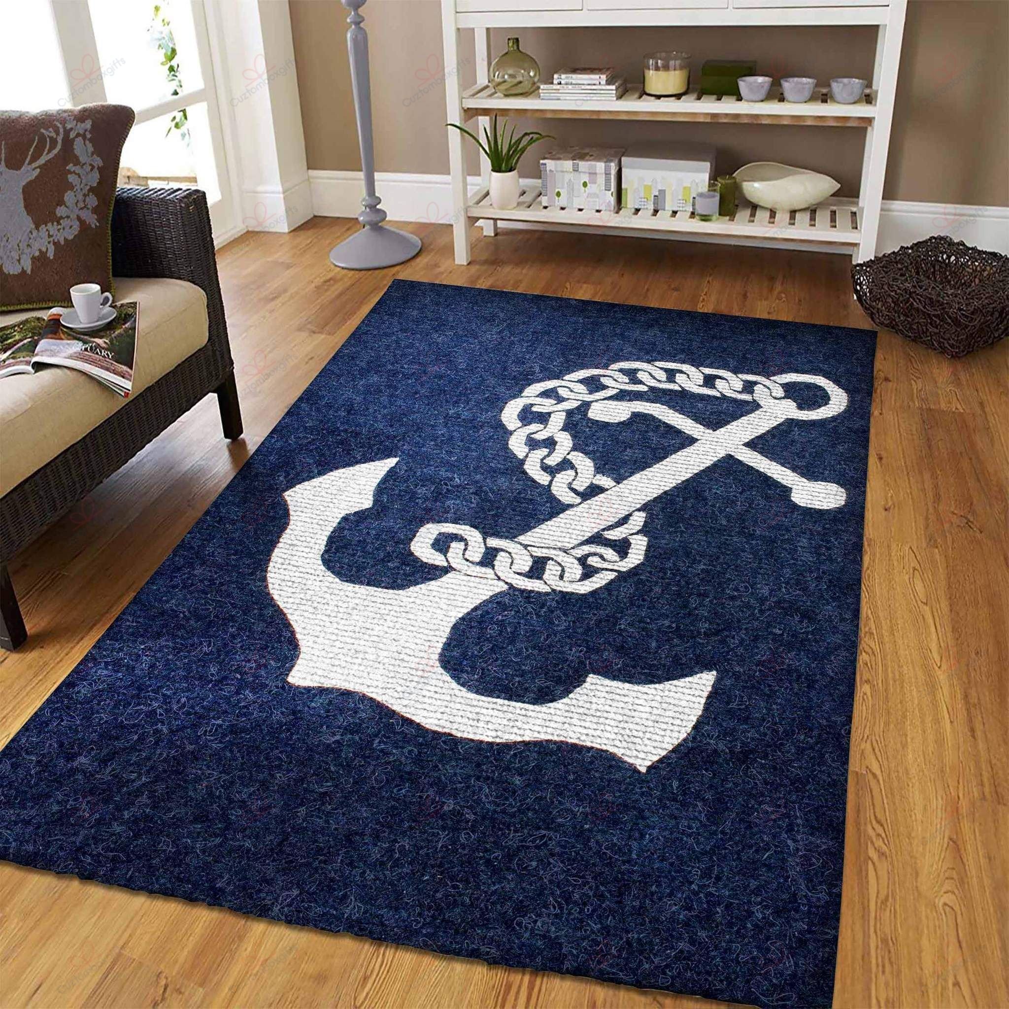 Anchor Pattern 4 Rug Sport Decor Gift Floor Decor Living Room Carpet Rug Area Rug - 191e18da9142 Anchor Pattern 4 Rug Sport Decor Gift Floor Decor Living Room Carpet Rug Area Rug - 191e18da9142