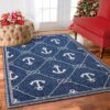 Anchor Pattern 5 Rug Sport Decor Gift Floor Decor Living Room Carpet Rug Area Rug - 5c4d0847c22d