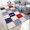 Anchor Pattern 7 Rug Sport Decor Gift Floor Decor Living Room Carpet Rug Area Rug - ff0137288dd1