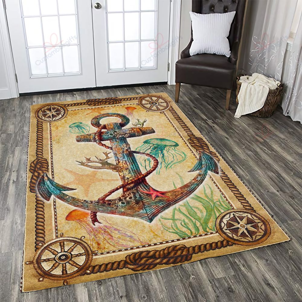 Anchor Sailboat Rug Sport Decor Gift Floor Decor Living Room Carpet Rug Area Rug - c6eb22f83c91 Anchor Sailboat Rug Sport Decor Gift Floor Decor Living Room Carpet Rug Area Rug - c6eb22f83c91