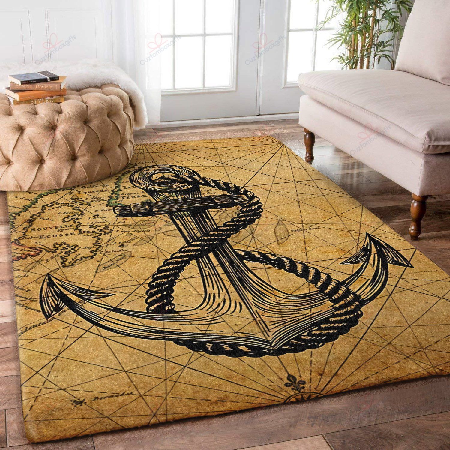 Anchor Symbol 1 Rug Sport Decor Gift Floor Decor Living Room Carpet Rug Area Rug - fc9a78747c5c Anchor Symbol 1 Rug Sport Decor Gift Floor Decor Living Room Carpet Rug Area Rug - fc9a78747c5c