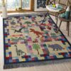 Ancient Dinosaur Rug Sport Decor Gift Floor Decor Living Room Carpet Rug Area Rug - 76bf63ab718c