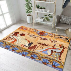 Ancient Egypt Rug Sport Decor Gift Floor Decor Living Room Carpet Rug Area Rug - 9ef85ecb717c