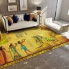Ancient Egypt Rug Sport Decor Gift Floor Decor Living Room Carpet Rug Area Rug - cef9fb89411c