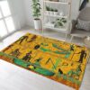 Ancient Egypt Pattern 1 Rug Sport Decor Gift Floor Decor Living Room Carpet Rug Area Rug - de3481773994
