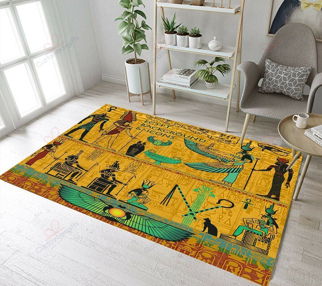 Ancient Egypt Pattern 1 Rug Sport Decor Gift Floor Decor Living Room Carpet Rug Area Rug - de3481773994 Ancient Egypt Pattern 1 Rug Sport Decor Gift Floor Decor Living Room Carpet Rug Area Rug - de3481773994
