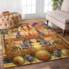 Ancient Egyptian Culture Rug Sport Decor Gift Floor Decor Living Room Carpet Rug Area Rug - b9dd10df7621