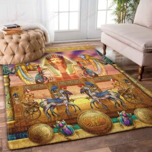 Ancient Egyptian Culture Rug Sport Decor Gift Floor Decor Living Room Carpet Rug Area Rug - b9dd10df7621