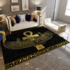 Ancient Egyptian Goddess Golden Rug Sport Decor Gift Floor Decor Living Room Carpet Rug Area Rug - dbed66d76322