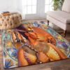Ancient Egyptian King Rug Sport Decor Gift Floor Decor Living Room Carpet Rug Area Rug - d38b59c5c818
