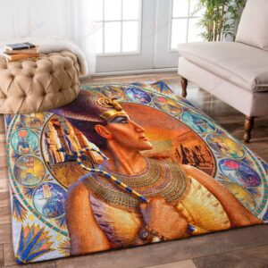Ancient Egyptian King Rug Sport Decor Gift Floor Decor Living Room Carpet Rug Area Rug - d38b59c5c818