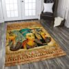Ancient Egyptian Parchment Rug Sport Decor Gift Floor Decor Living Room Carpet Rug Area Rug - aff2aad17a7a