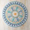 Ancient Mandala Round Carpet Floor Rug Living Room Bedroom Decor Round Area Rug Carpet
