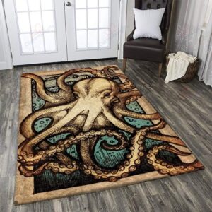 Ancient Octopus Rug Sport Decor Gift Floor Decor Living Room Carpet Rug Area Rug - 44d832f97abb