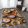 Ancient Pocket Watch Rectangle Rug Sport Decor Gift Floor Decor Living Room Carpet Rug Area Rug - 1d26246fa209