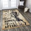 And They Lived Happy Ever After Rug Sport Decor Gift Floor Decor Living Room Carpet Rug Area Rug - 3e961f5fc8c5