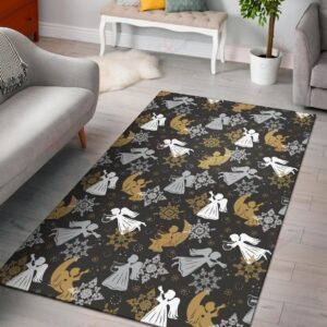 Angel Pattern 4 Rug Sport Decor Gift Floor Decor Living Room Carpet Rug Area Rug - 56654fb37e3a