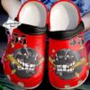 Angry Hockey Red Personalize Clog Custom Crocs Clog Number On Sandal Fashion Style Comfortable For Women Men Kid