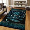 Angry Panther And Python Rug Sport Decor Gift Floor Decor Living Room Carpet Rug Area Rug - 31a8306299c8