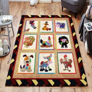 Animal 01 Rug Sport Decor Gift Floor Decor Living Room Carpet Rug Area Rug - 8c6f91d1adda