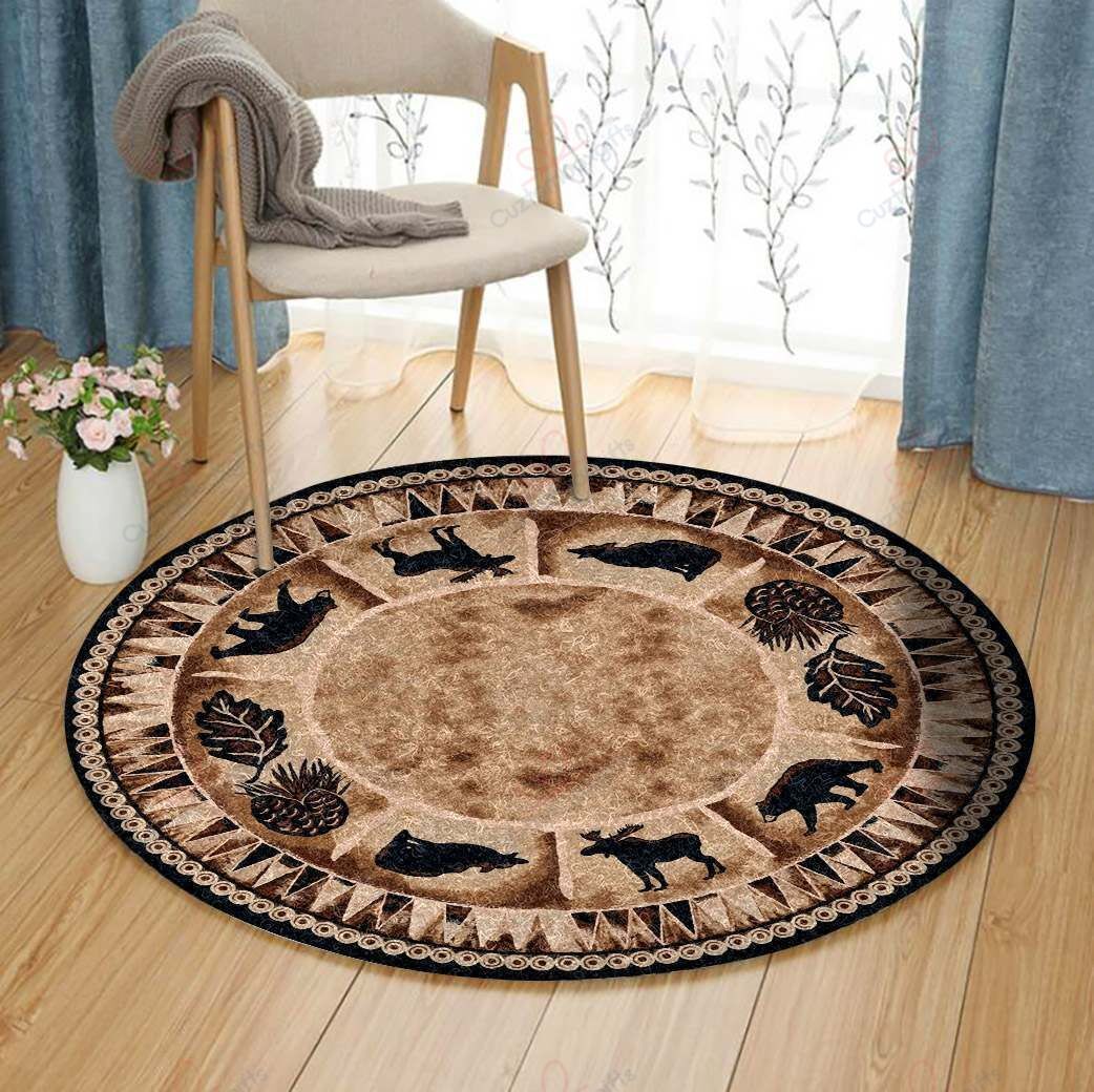 Animal Round Carpet Floor Rug Living Room Bedroom Decor Round Area Rug Carpet Animal Round Carpet Floor Rug Living Room Bedroom Decor Round Area Rug Carpet