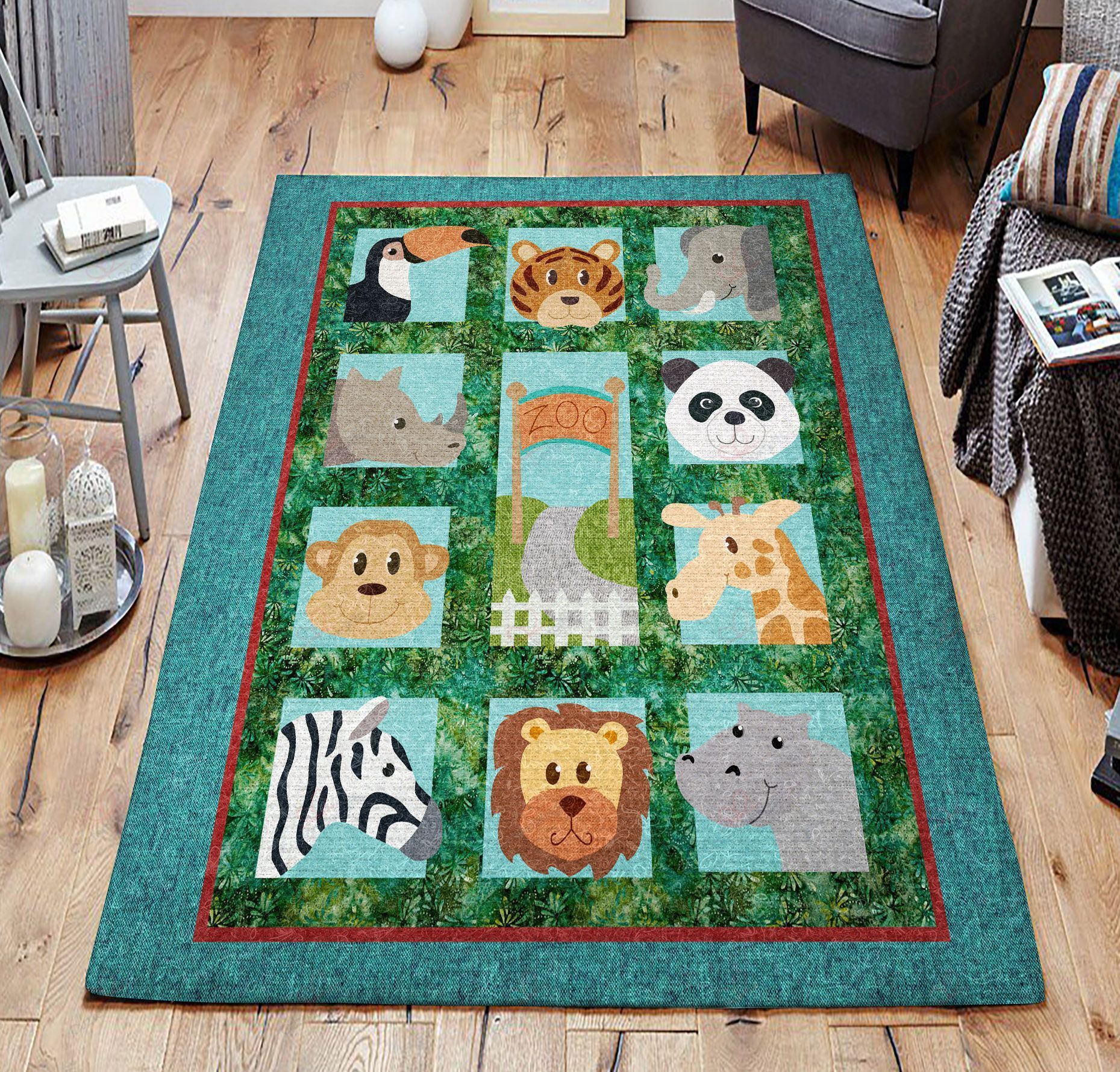Animal In A Zoo Rug Sport Decor Gift Floor Decor Living Room Carpet Rug Area Rug - 9d545e9a8fce Animal In A Zoo Rug Sport Decor Gift Floor Decor Living Room Carpet Rug Area Rug - 9d545e9a8fce