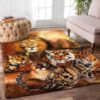 Animal In Forest Rug Sport Decor Gift Floor Decor Living Room Carpet Rug Area Rug - 6141b48ab999