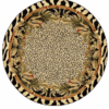 Animal Inspirations Collage Round Carpet Floor Rug Living Room Bedroom Decor Round Area Rug Carpet