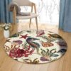 Animal Marine Round Carpet Floor Rug Living Room Bedroom Decor Round Area Rug Carpet