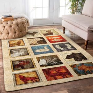 Animal Pattern Rug Sport Decor Gift Floor Decor Living Room Carpet Rug Area Rug - 451c5486b3da