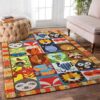 Animal World Rug Sport Decor Gift Floor Decor Living Room Carpet Rug Area Rug - 575db9c4ed6a