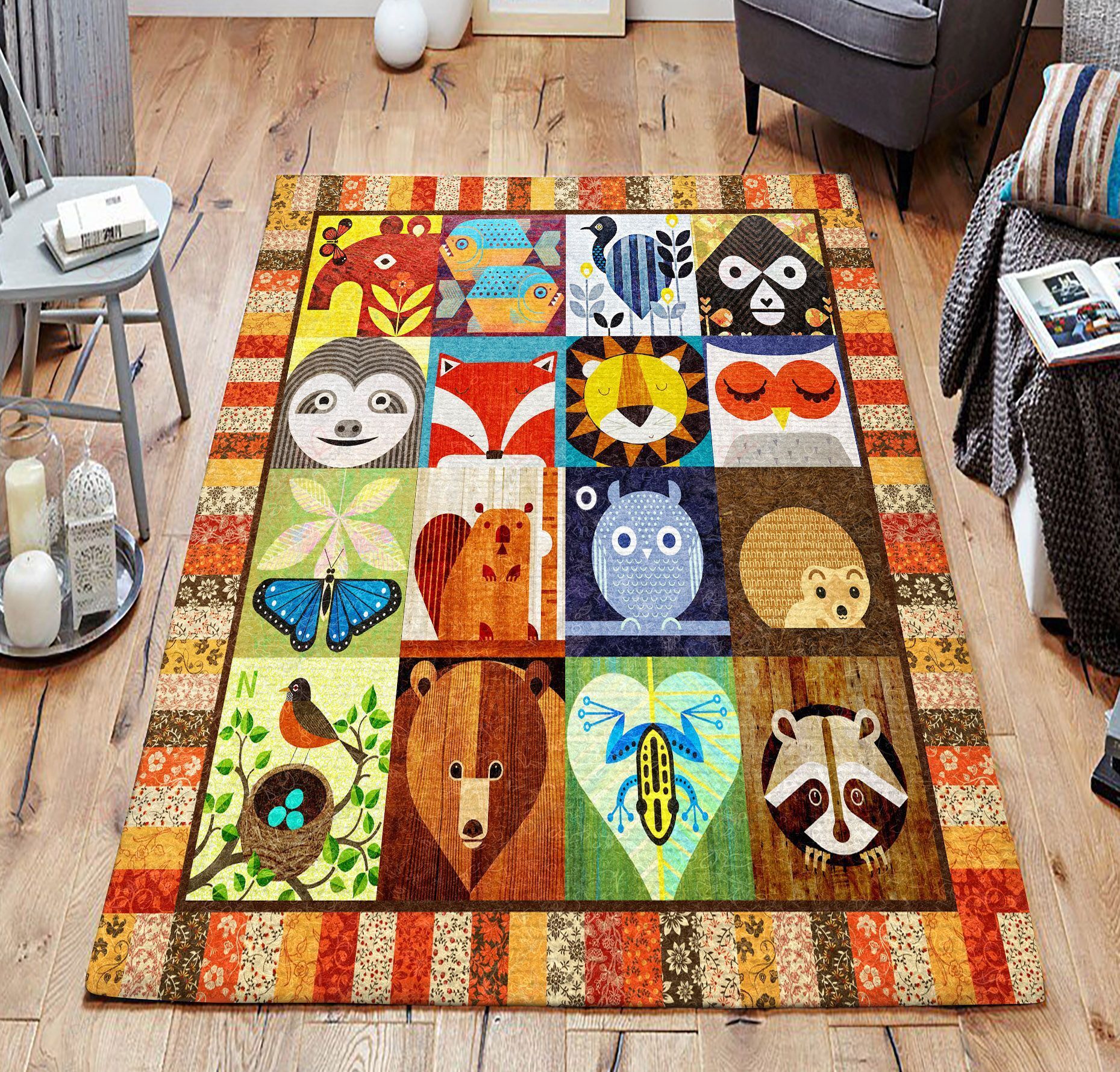 Animal World Rug Sport Decor Gift Floor Decor Living Room Carpet Rug Area Rug - 71a7f431e263 Animal World Rug Sport Decor Gift Floor Decor Living Room Carpet Rug Area Rug - 71a7f431e263